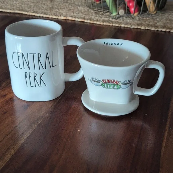 Rae Dunn Friends Coffee Mug And pour Over - Picture 3 of 5